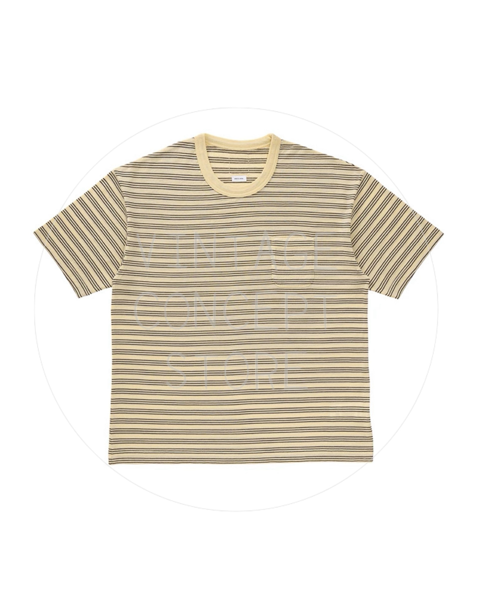 visvim 25AW JUMBO BORDER TEE S/S (SUPERFINE)